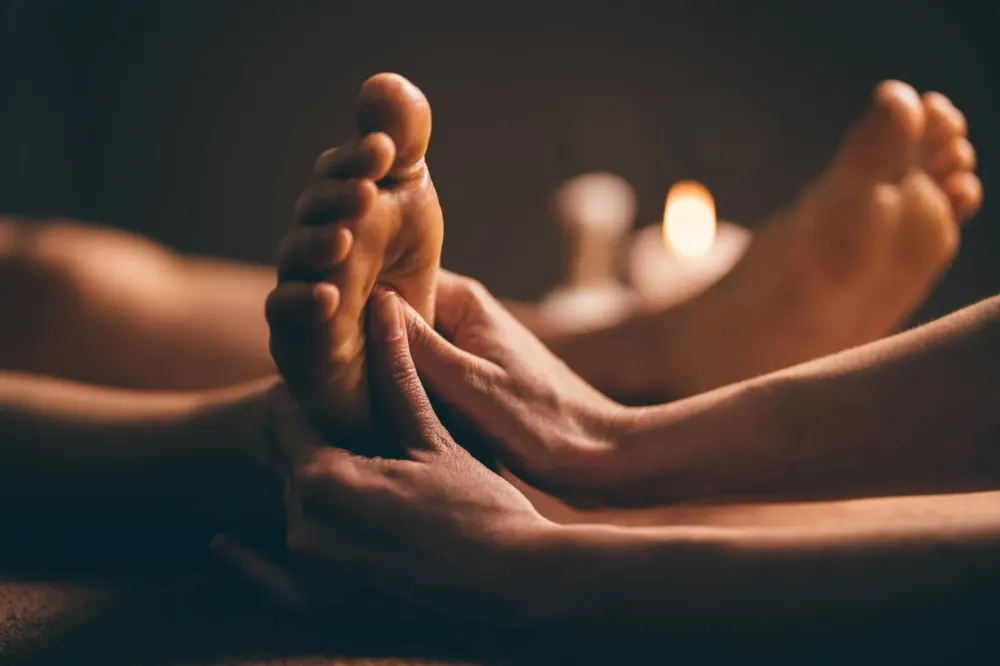 Nouveau chez À Fleur de Peau : le massage des pieds
